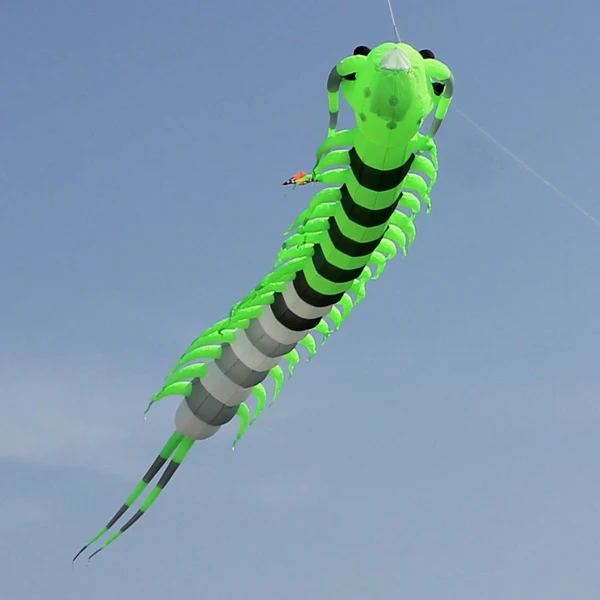 Giant Flying Inflatable Caterpillar Kite From Chinese Kite Factory