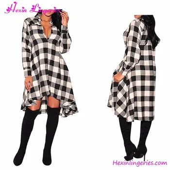 plaid dress shirt womens