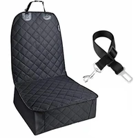 

Best Selling New Pet Product 2019 Black Brown Gray 600D Oxford Cloth Waterproof Breathable Car Dog Travel Seat Pad