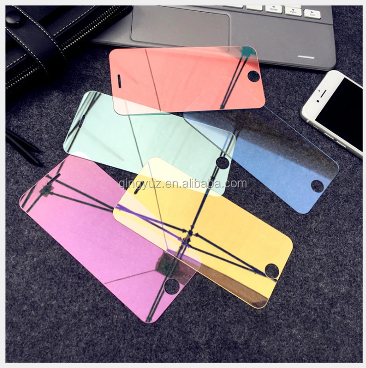 

Premium 9H Colored Mirror Tempered Glass screen protector for Apple iPhone 6/6s/7/8 4.7 inch