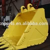 Doosan/ Case/ Hitachi/ Kobelco/ Volvo/Hyundai Excavator rock bucket, excavator rock bucket capacity 3cube/3 cmb
