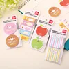 Custom Cute mood message sticky note N times Self-Adhesive Memo Pad Different Shape Cute Index Tab Reminder Creative Sticky Note