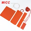 MICC good flexibility silicone rubber heating pad sheet with standard thickness of 1.5mm