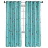 Luxury Style Blackout Printed Curtains with Different Patterns Drapes for Kids' Room