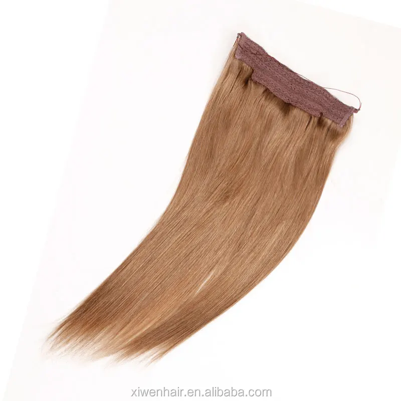 

Wholesale Price Remy Real Human Hair Halo Hair Extensions