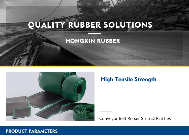 Rubber Repair Strips for Conveyor Belt Vulcanizing Rubber Patch Cement ...