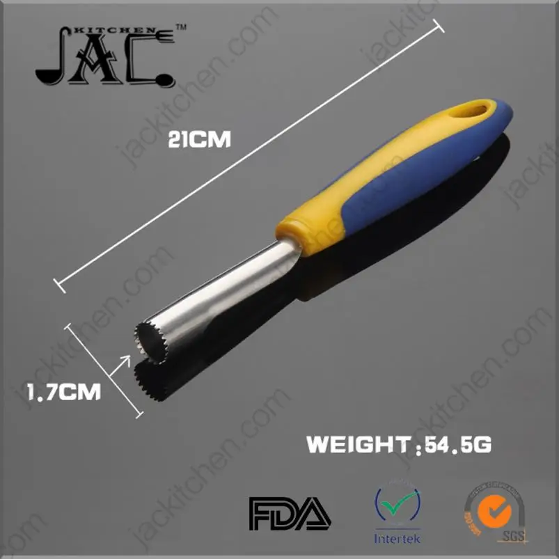 Kitchen Ware Flexible Stainless Steel Tpr Pp Silicone Rubber Apple Core Removing Machine