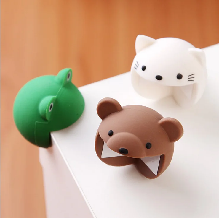 

Cute Cartoon Furniture Soft Silicone Corner Guards For Home, As the picture show