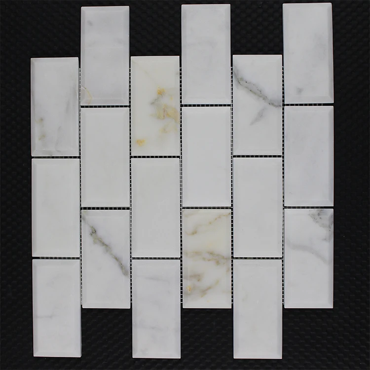 water jet marble mosaic tile