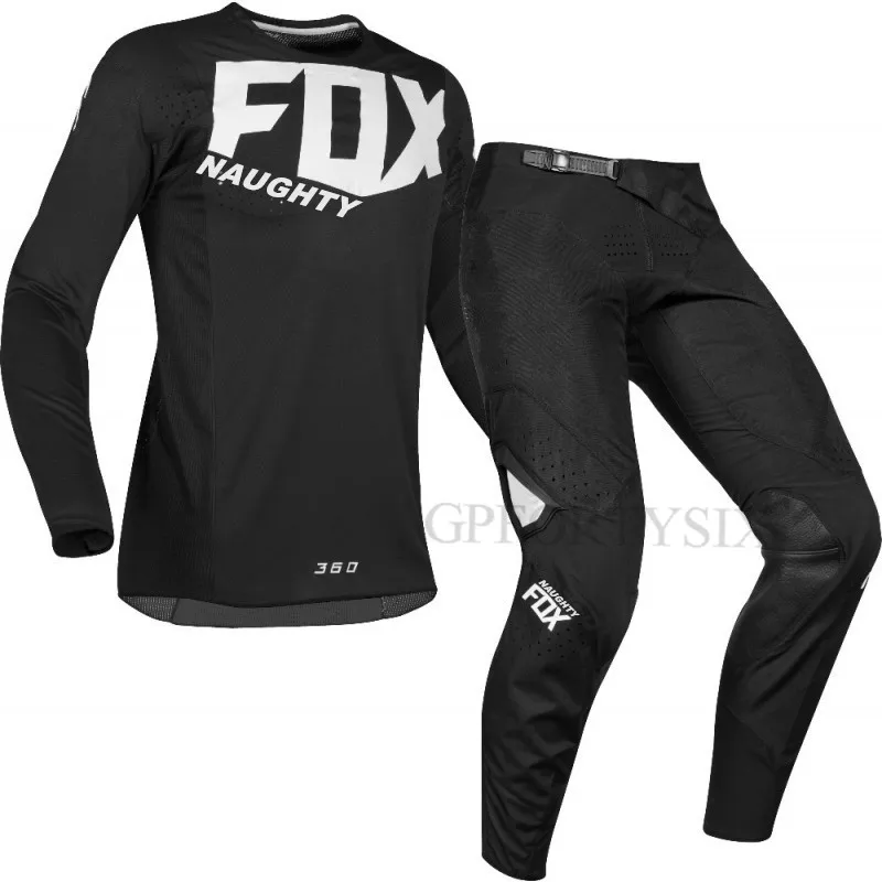 

2019 New Moto Racing Riding MX Gear Set Motocross Pants And Jersey Motorcycle Suit MTB ATV Dirt Bike Sets Clothing, Black