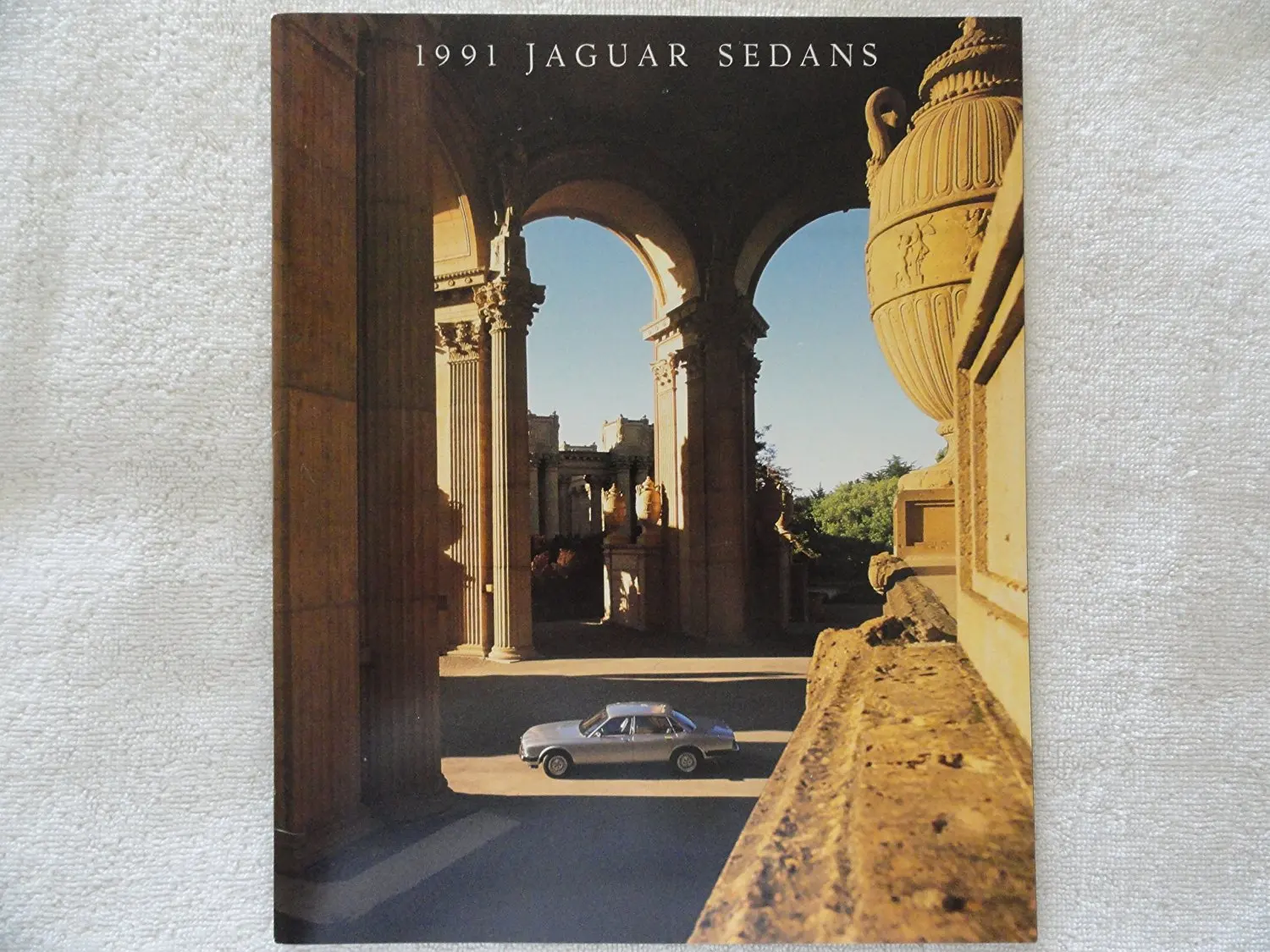 Get Quotations · 1991 JAGUAR SEDANS: XJ-6 / SOVEREIGN / VANDEN PLAS PRESTIGE COLOR SALES BROCHURE