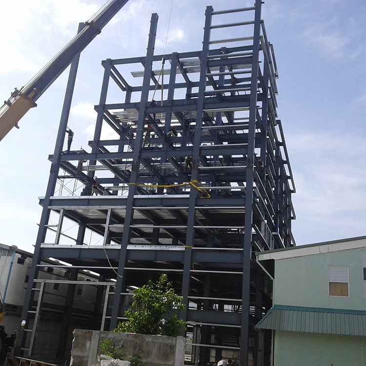 China portable prefabricated steel high rise building for sale