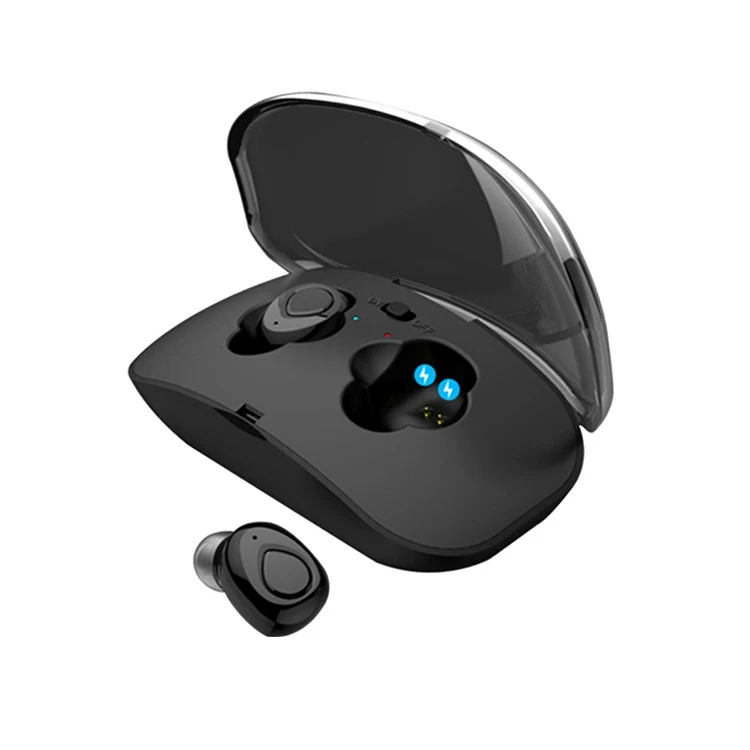 

In-Ear Style and USB Connectors TWS Wireless Earbuds mini earphone X18, Black;white
