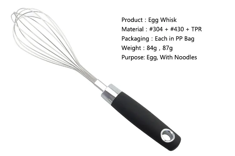Manual Stainless Steel Kitchen Egg Beater