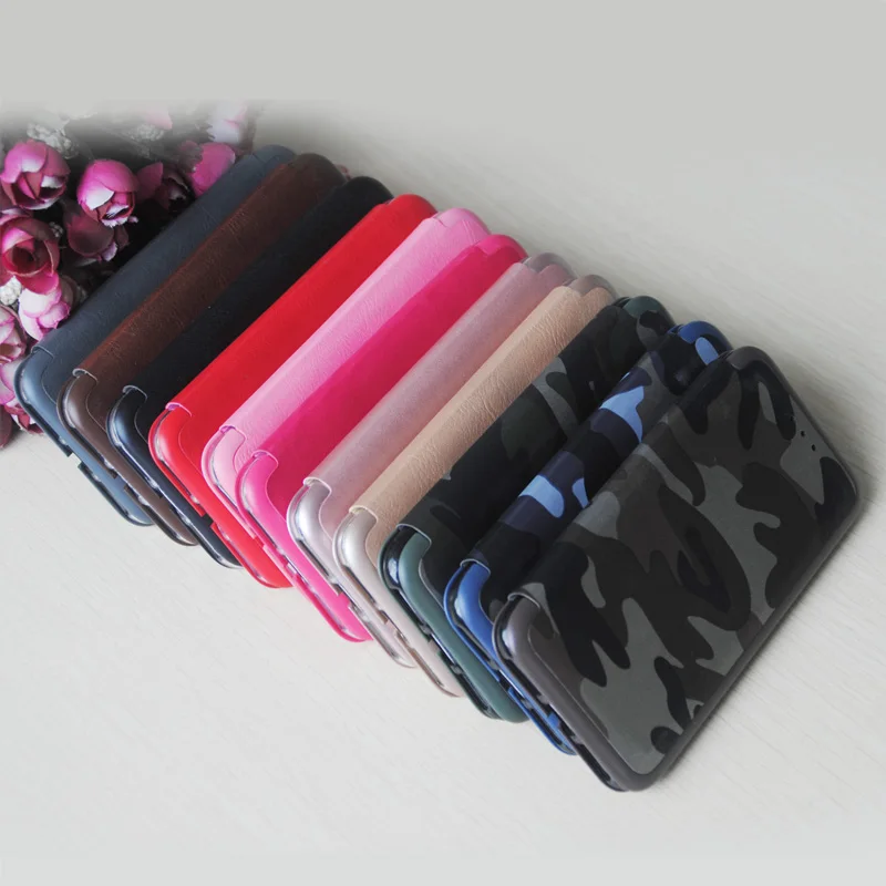 Book flip Leather Case for iphone 6 6S Shell magnet Adsorption Folio Cover