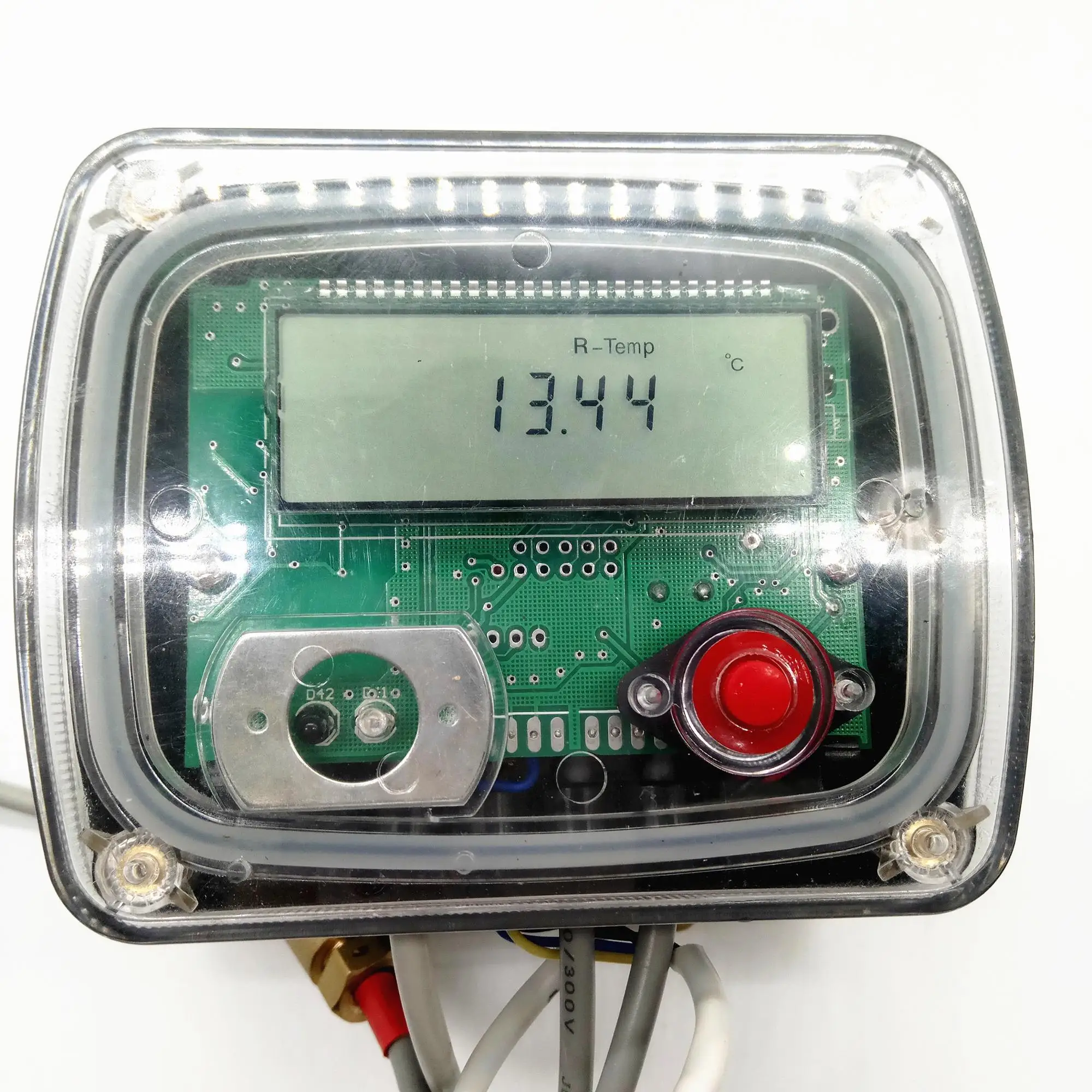 Brass Body Display Ultrasonic Heat Flow Meter Modbus - Buy Heat Flow ...