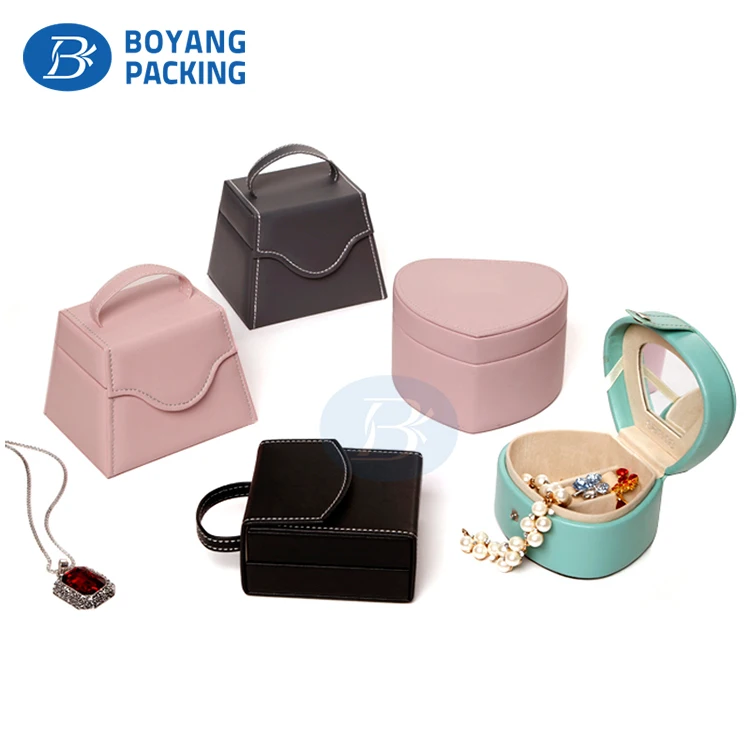 Hot Sale Travel Jewellery Packaging Leather Storage Case Jewelry Box Organizer Buy Wholesale