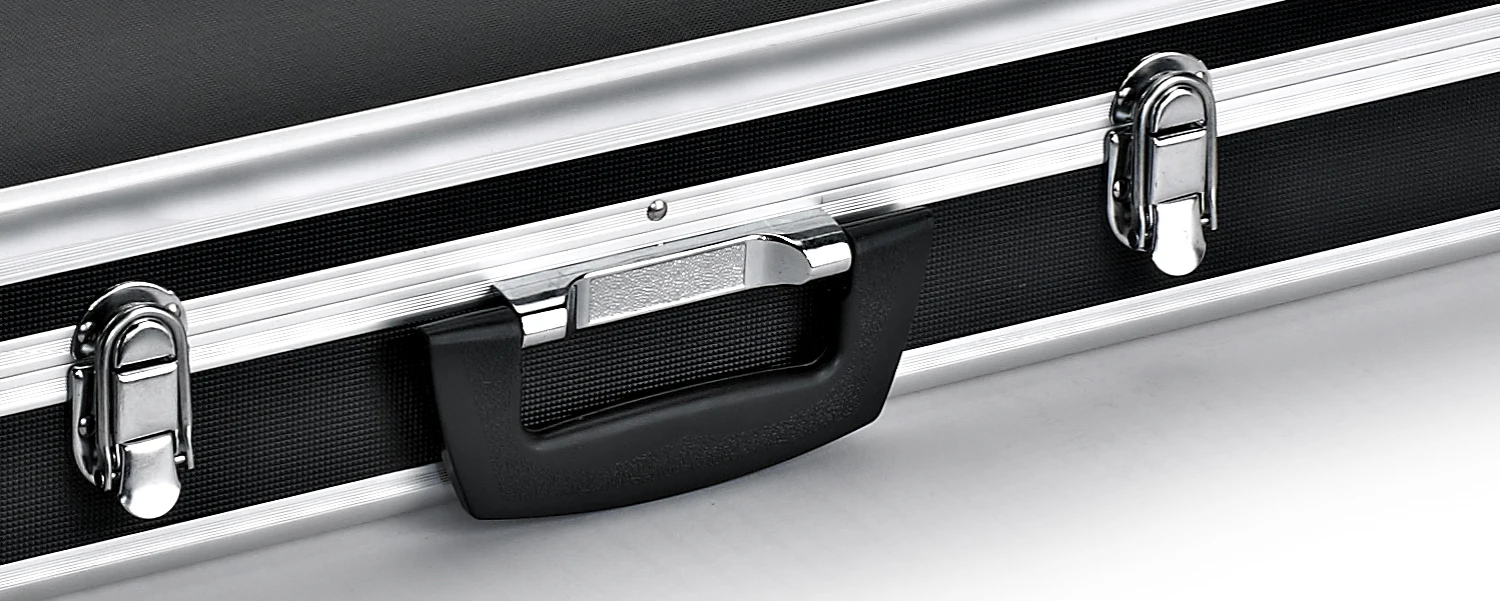 Aluminum Portable Gun Storage Case Gun Box With Customized Foam Inside