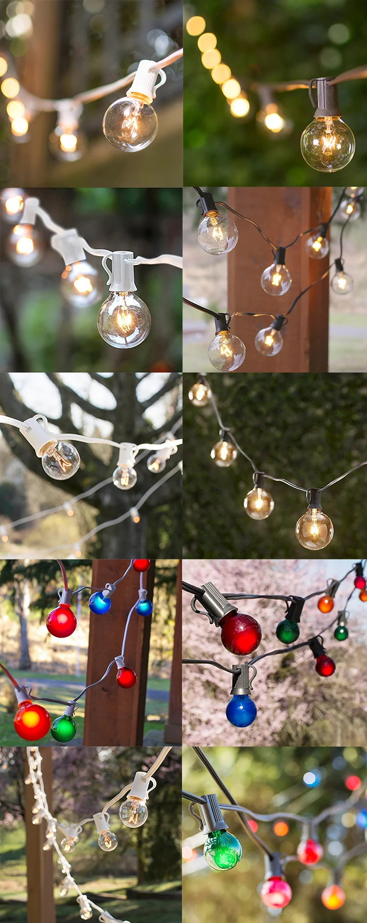 Outdoor Outside Led String Mini Lights Ip65 Waterproof 100lm/w Buy