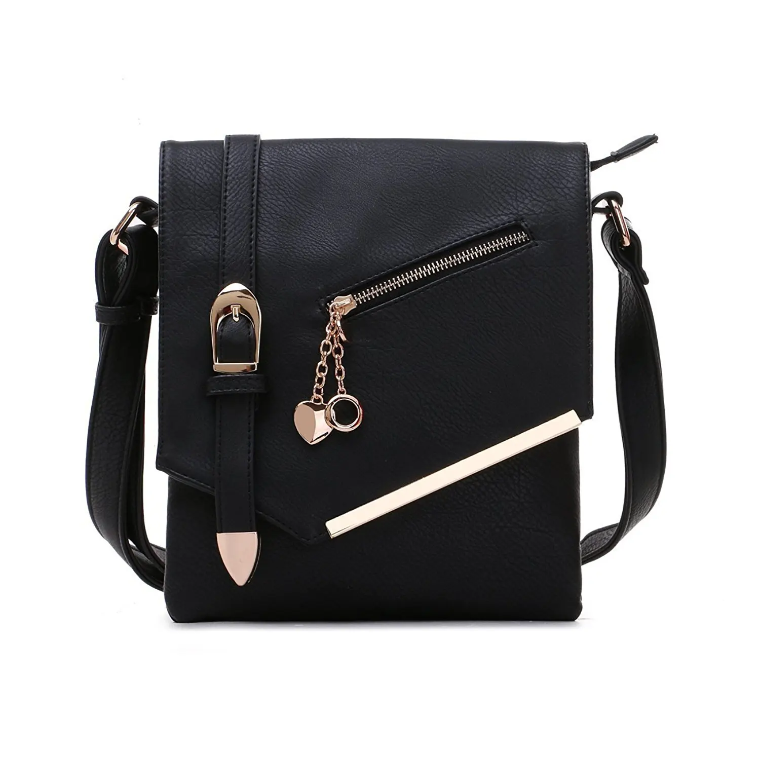 Crossbody Bag ~Crossbody Purse ~ Multiple Pocket Crossbody Bag ~ Crossbody Purse with Adjustable Shoulder Strap ~ Crossbody Bag for Woman ~ Zip-top Closure Crossbody Purse ~ Crossbody Bag
