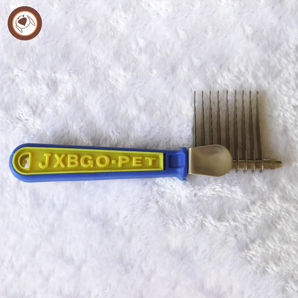 dog grooming rake tool