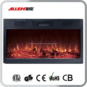 Built In Or Wall Mounted Decor Flame Effect Electric Fireplace Heater No Heat Built In Or Wall Mounted Decor Flame Effect Electric Fireplace Heater No Heat