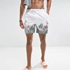 OEM High Quality Sports Wear Mid Length Swimming Shorts Print Swim Trunks Men Custom Swimwear Beachwear
