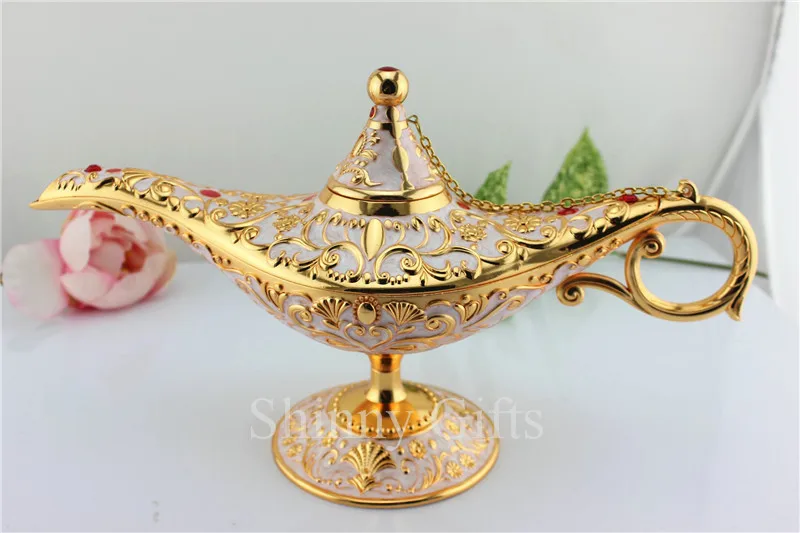 

Home Decorative Metal Craft Aladdin Magic Lamp gift craft lamp Table Lampls