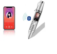 

Txark 2019 hot Pen mini Mobile phone Dual SIM Card Bluetooth Dialer Cellphone with Flashlight Recording Pen