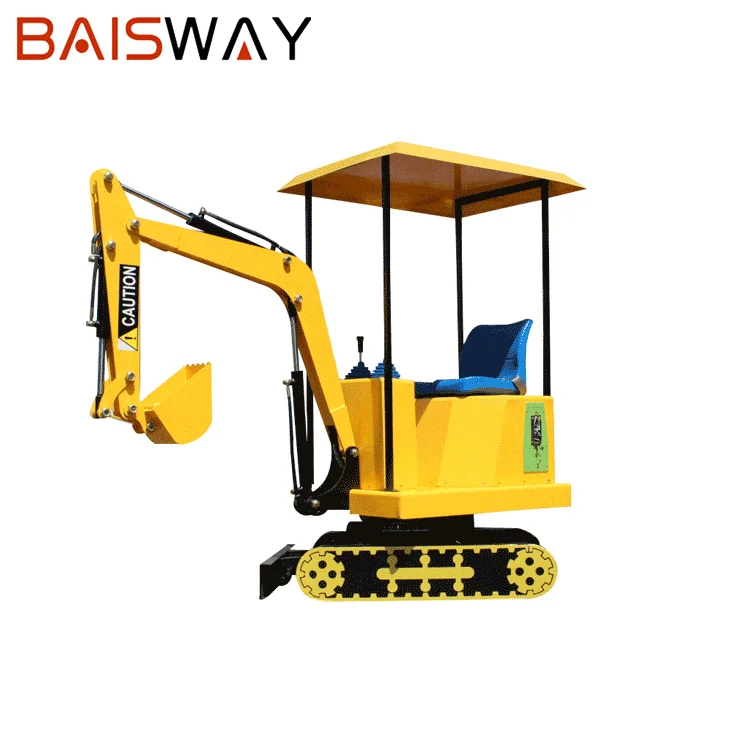 

Fair attractions amusement kids rides excavator, Customized