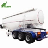 60CBM wheat flour 3 axle truck trailer/ used Bulk powder and particle tank trailer bulk cement tanker semi-trailer truck