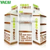 durable material cardboard cosmetic display rack/cardboard flooring display/cardboard store display shelf