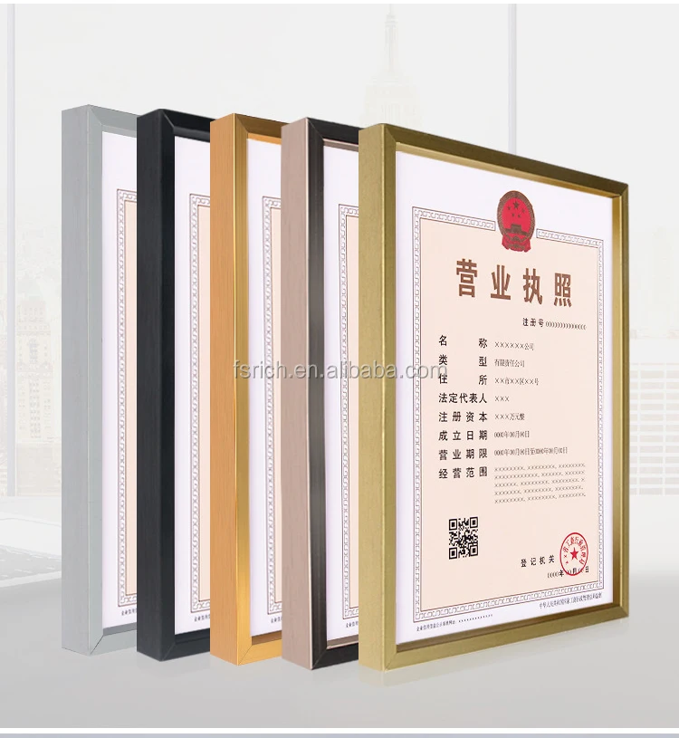 Factory All Colored 3d Aluminum Photo Frame Wholesale Picture Frames