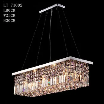 Modern Rectangle Crystal Lighting Whole Pendant Light 71002 Product On Modern Rectangle Crystal Lighting Whole Pendant Light 71002 Product On