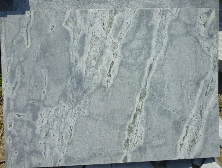 Chinese Natural Aquasol Quartzite Marble Fantasy Silver Grey Granite