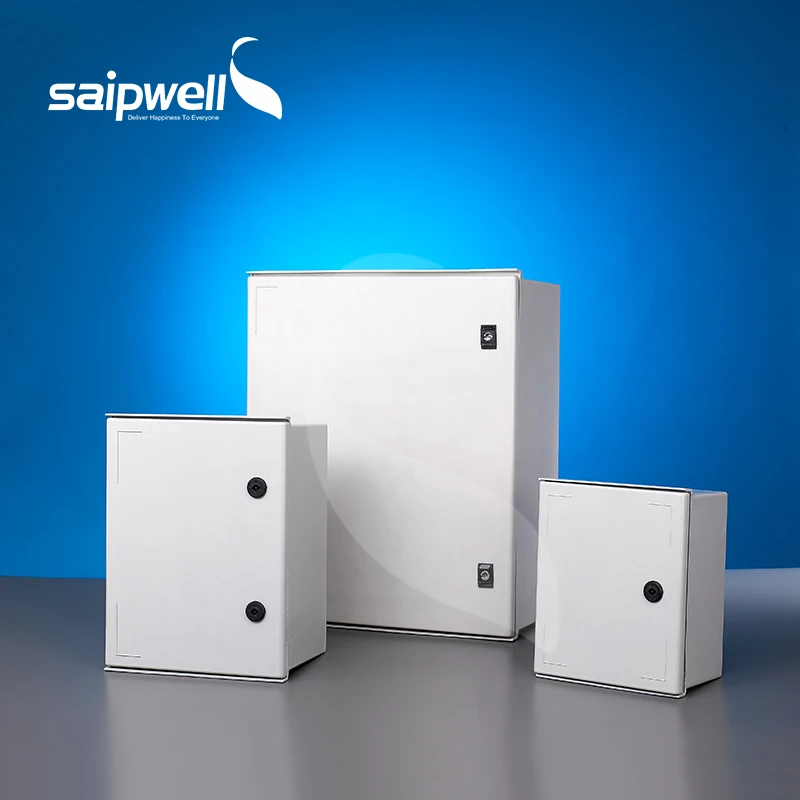 Saip Wall Mount Outdoor Frp Grp Polyester Hinged Electrical Enclosure