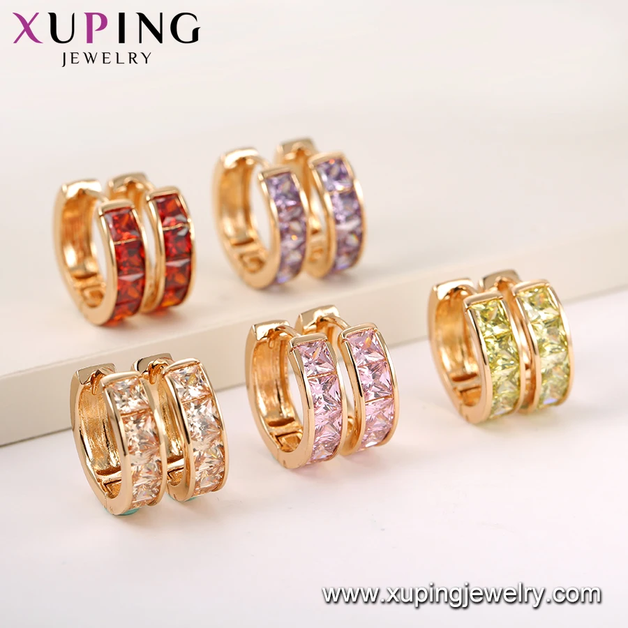 29255 Xuping מוגבל להזמין כמות להראות קידום מכירות מחיר תכשיטי 18K זהב מצופה אופנה האגיס עגיל לנשים