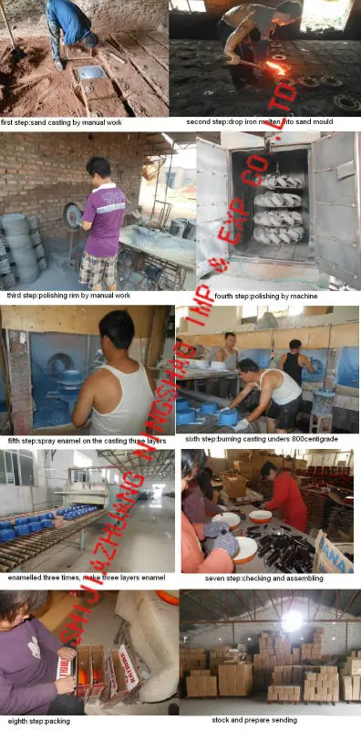 enamel produce progress