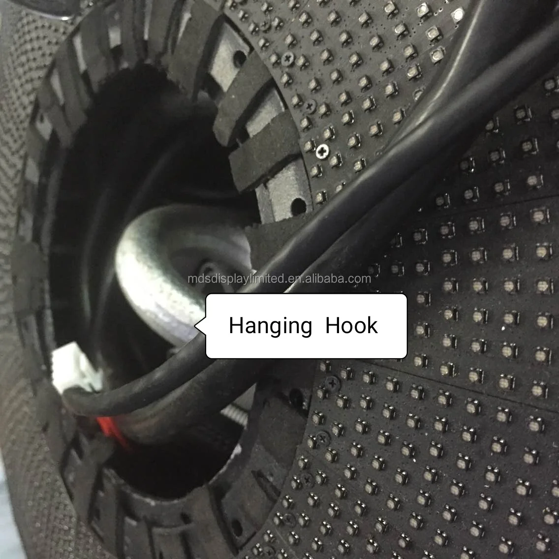 P4.8 video display function indoor usage flexible led screen