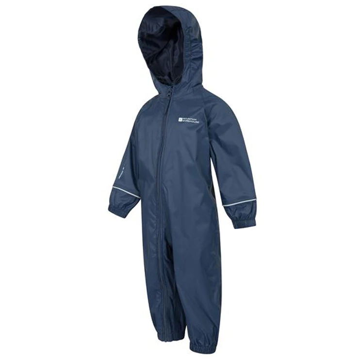 FASHION 2019 Newest Arrival OEM Wholesale 100% Nylon Full Diagonal Zip Breathable Adjustable Raincoat For Kids