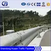 galvanized steel roadside guardrail barrier