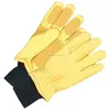GLOVEMAN Full lined warm working gloves/double palm driver gloves/men's winter knitting cuff safety gloves