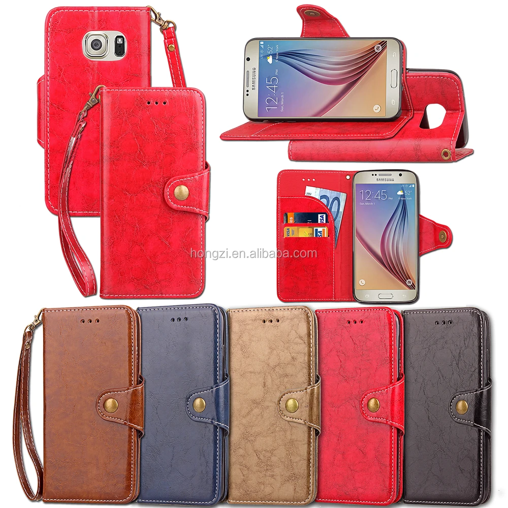 

Fashion Business Patterns Flip Case for Galaxy s7 S7 edge Leather + Soft Silicon Wallet On Cover for iPhone Case Coque Fundas