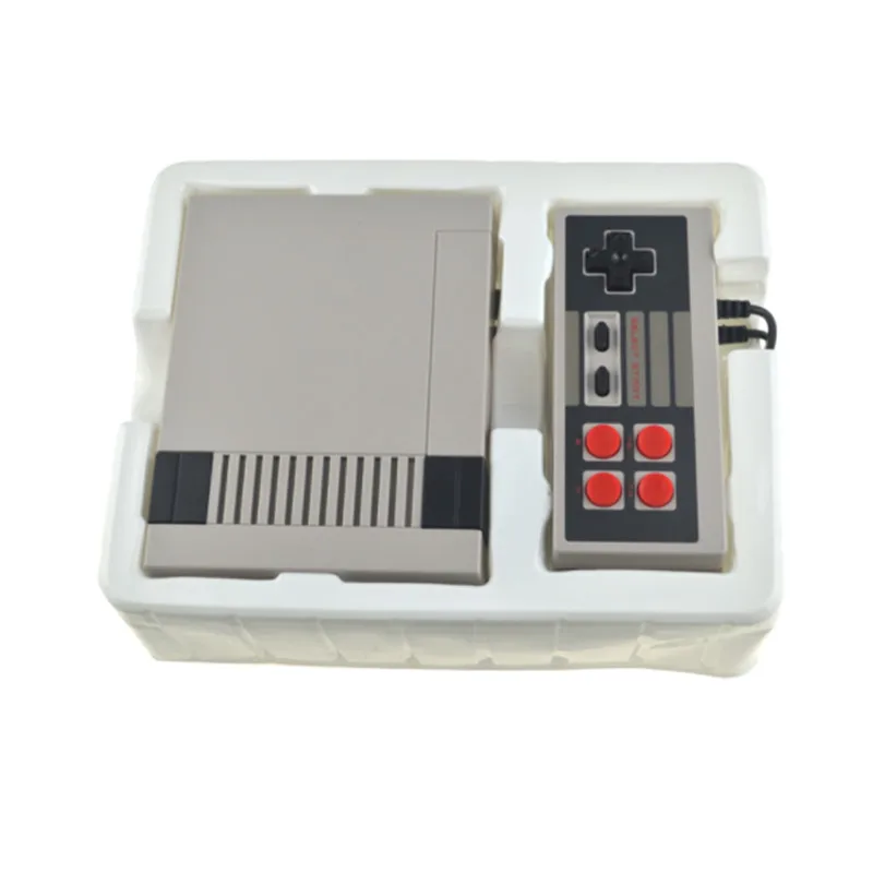 

Classic Mini Game Consoles Built-in 620 TV Video Game with Dual Controllers, Light grey