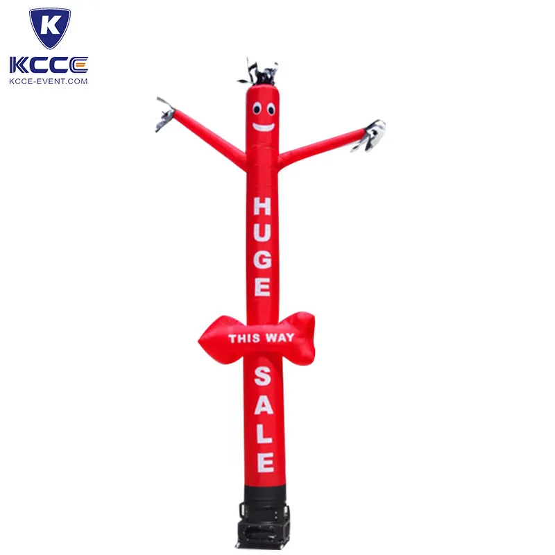 Customized size inflatable tube sky air dancer man for Advertising