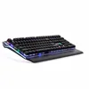 Cool Side Logo Light Computer Keyboards Gaming Clear and Crisp Keys Board with 108 Keyboard Keys