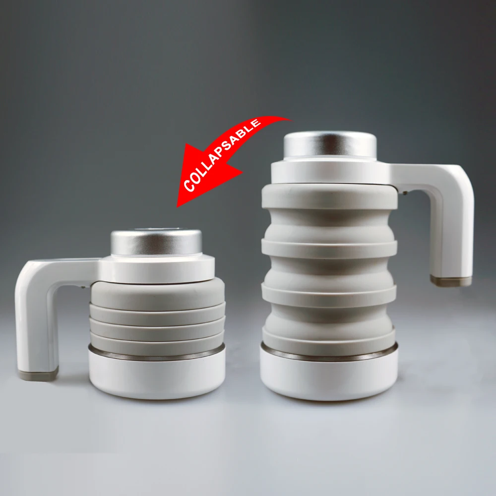 Folding Kettle Car Travel 12v Electric Water Kettle Buy Car Electric