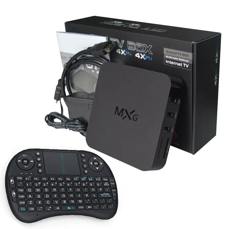 MXG rk3229 Android7.1 Quad Core 1GB 8GB smart tv box
