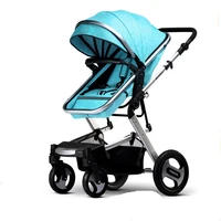 

China baby stroller manufacturer high landscape and foldable baby pram stroller 3 in 1