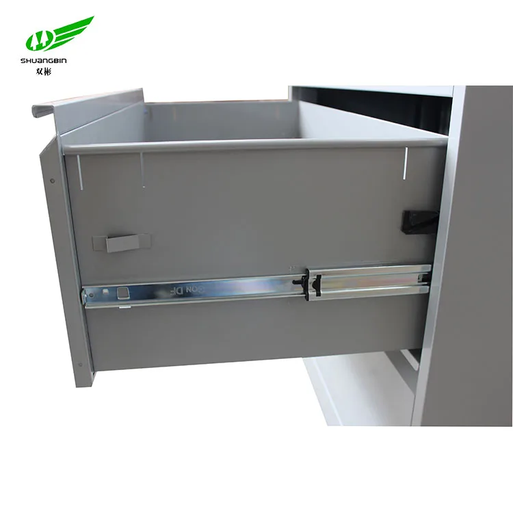 High Quality Fireproof Waterproof 3 Drawer Metal Wide Card Hon File